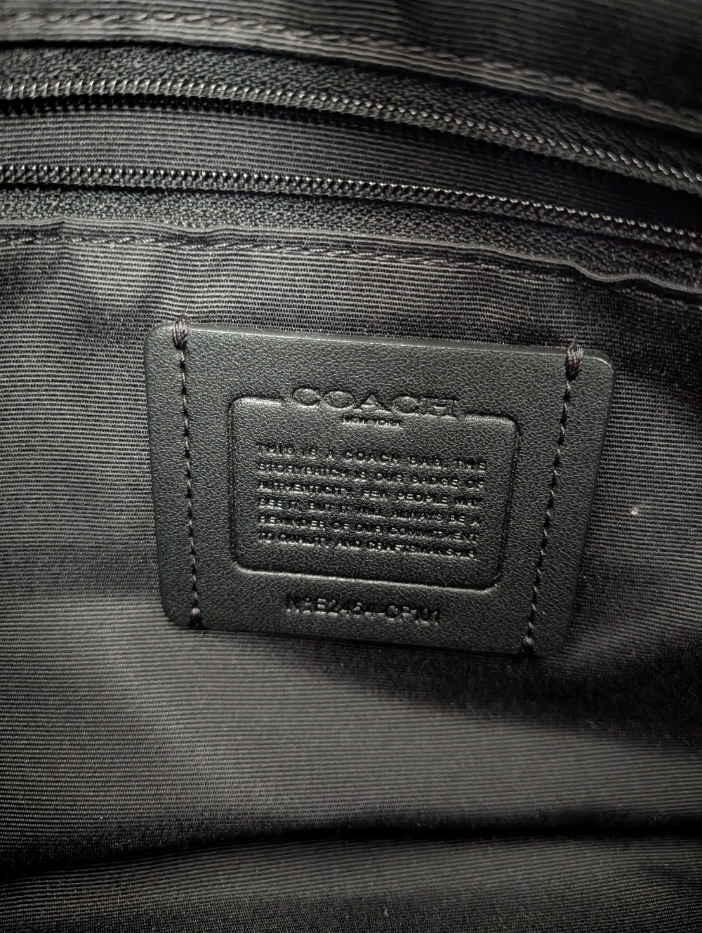 Coach Black Penelope Shoulder Bag - Picture 7 of 7